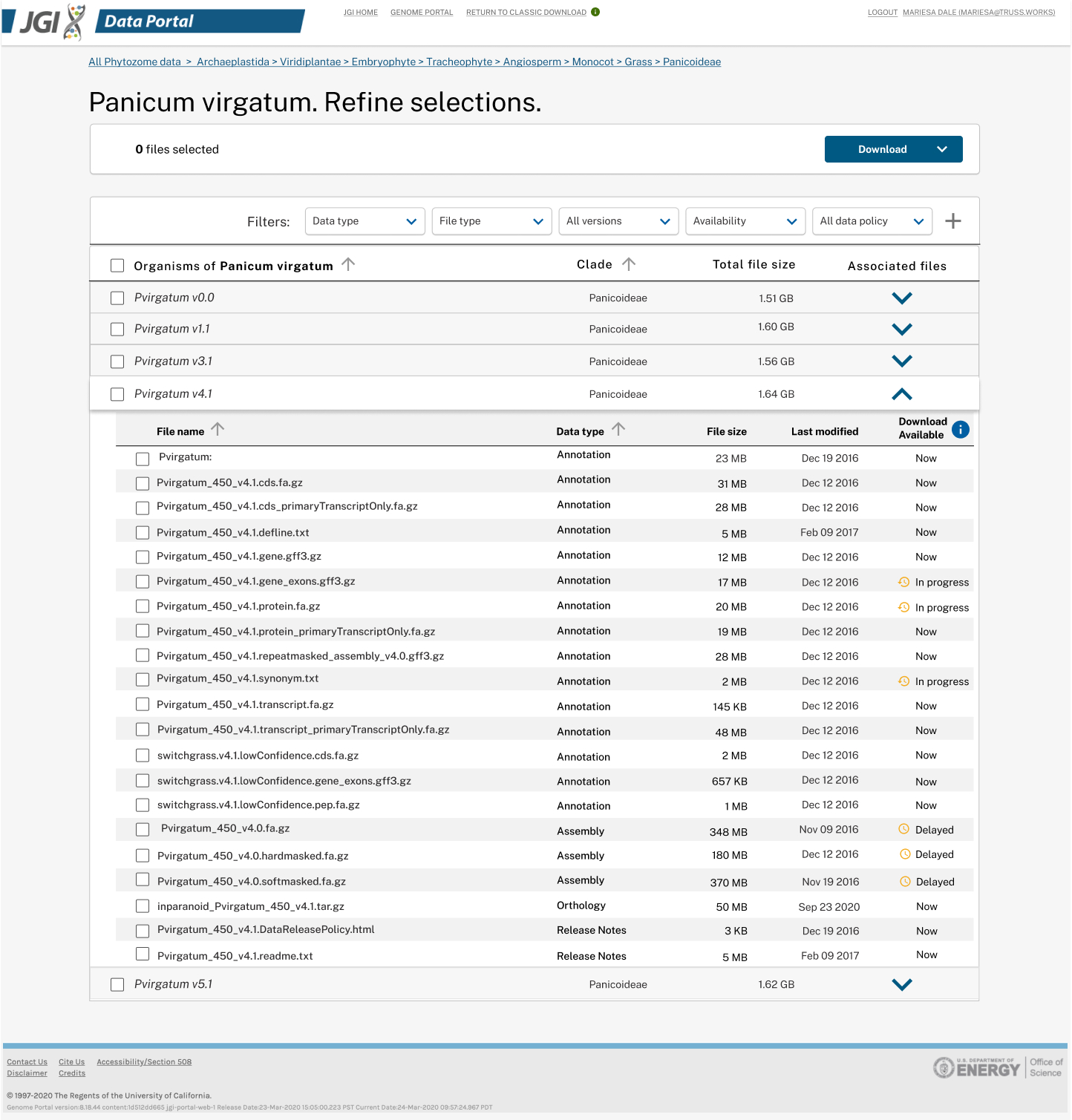 User Journey Map for RFA Application, by Liz Lin